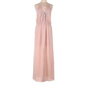 WAYF Blush Colored Maxi Dress​​​